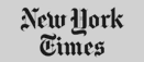 The image showcases the "New York Times" logo in a blackletter font on a gray background, much like the steadfast commitment to excellence found in pain management NYC offers.